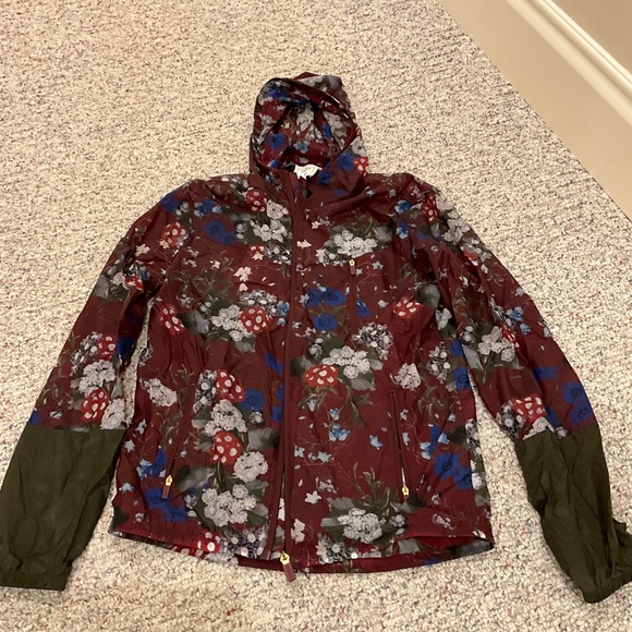 Erdem x H&M Maroon Floral Jacket - Picture 5 of 11